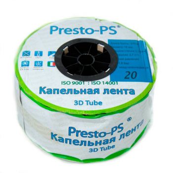 Капельная лента 3D Tube | 20 см | 2.7 л/ч | 500 м Капельная лента 3D Tube | 20 см | 2.7 л/ч | 500 м
