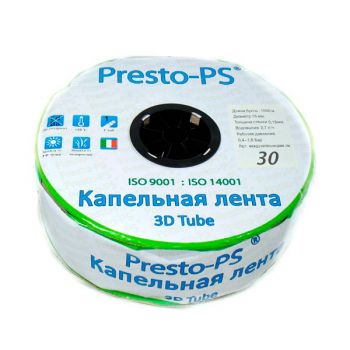 Капельная лента  3D Tube | 30 см | 2.7 л/ч | 1000 м