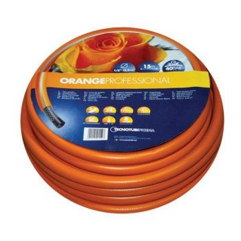 Шланг садовый Tecnotubi Orange Professional для полива Ø 1"- 50м