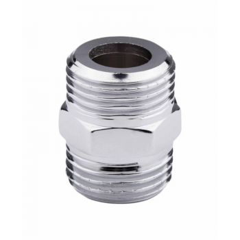SD FORTE Ниппель хром 1/2"Н х 1/2"Н SF358H15 SD FORTE Ниппель хром 1/2"Н х 1/2"Н SF358H15