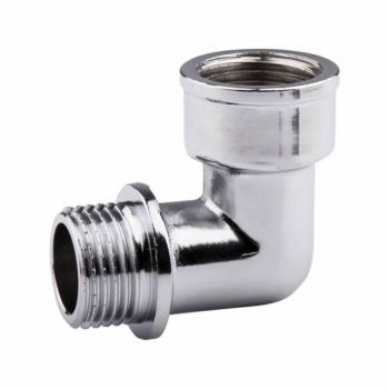 SD FORTE Угол хром 3/4"В х 3/4"Н SF372H20